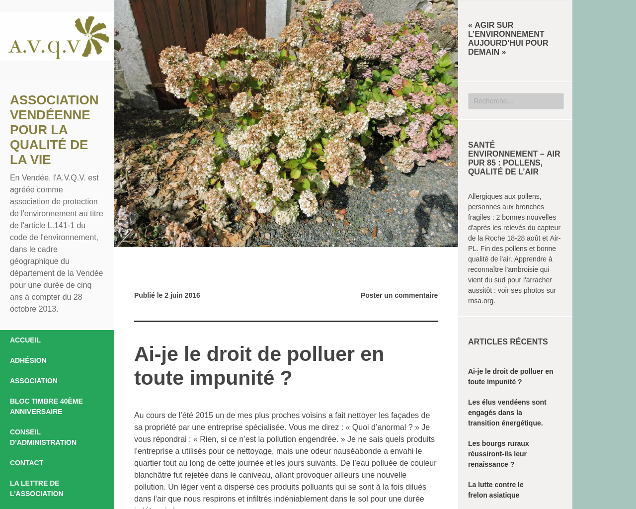 Site de l'image avqv.fr en 1280x1024