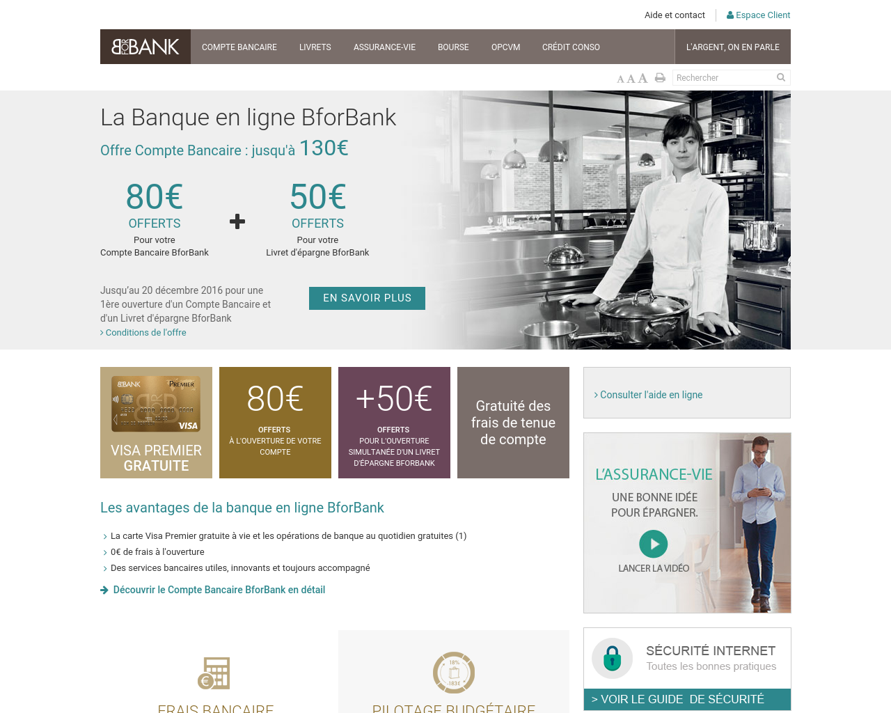Site de l'image b-4-banque.fr en 1280x1024