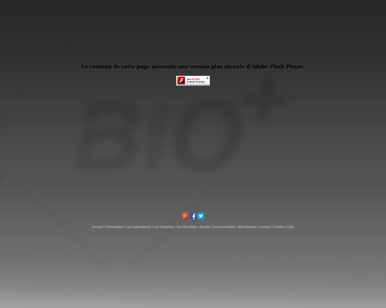 Site de l'image bioplusonline.fr en 1280x1024