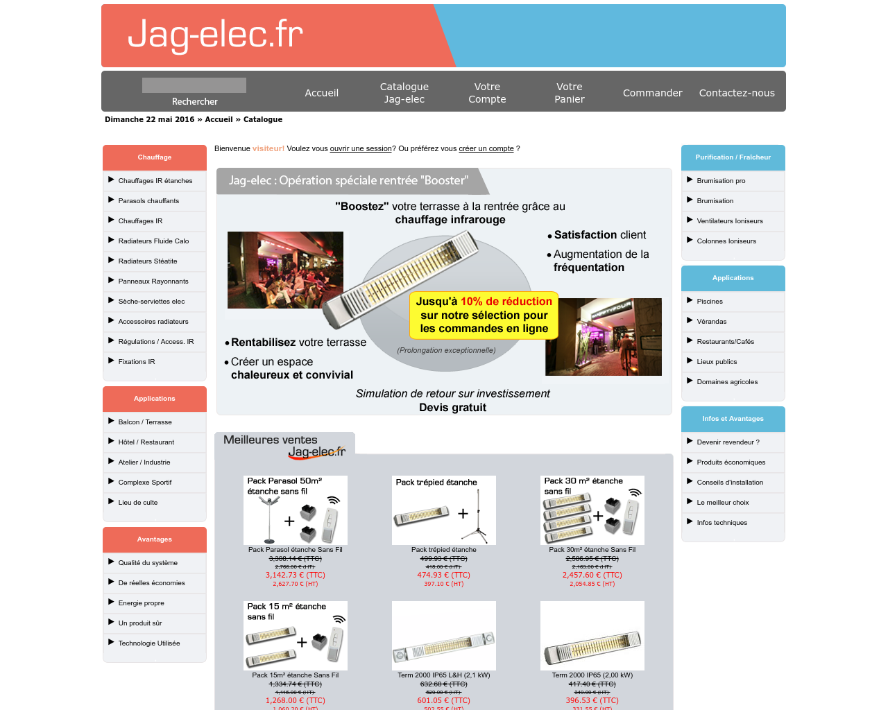 Site de l'image jag-elec.fr en 1280x1024