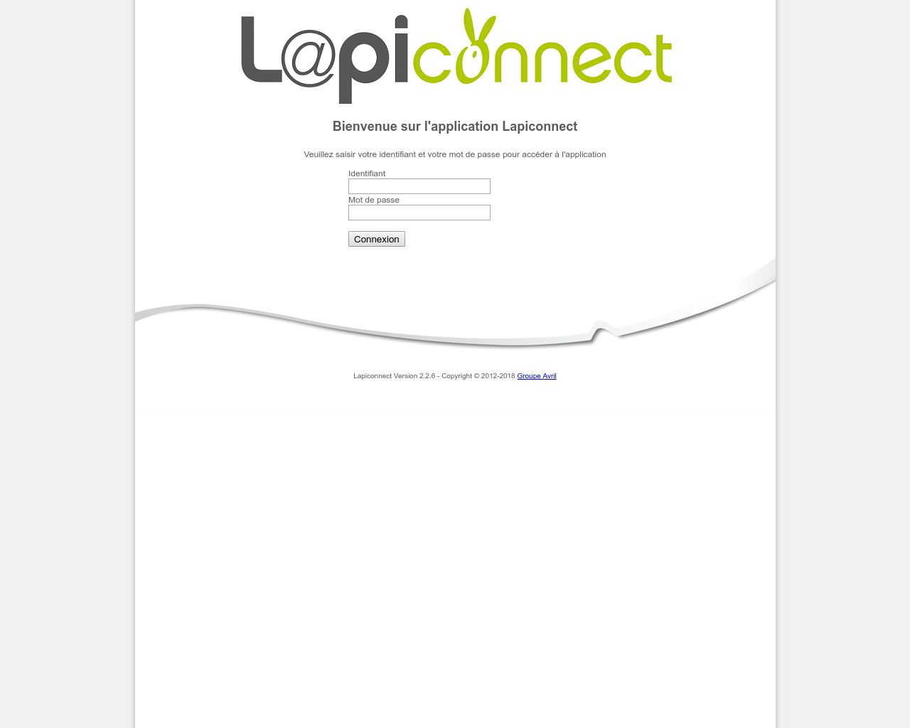 Site de l'image lapiconnect.fr en 1280x1024