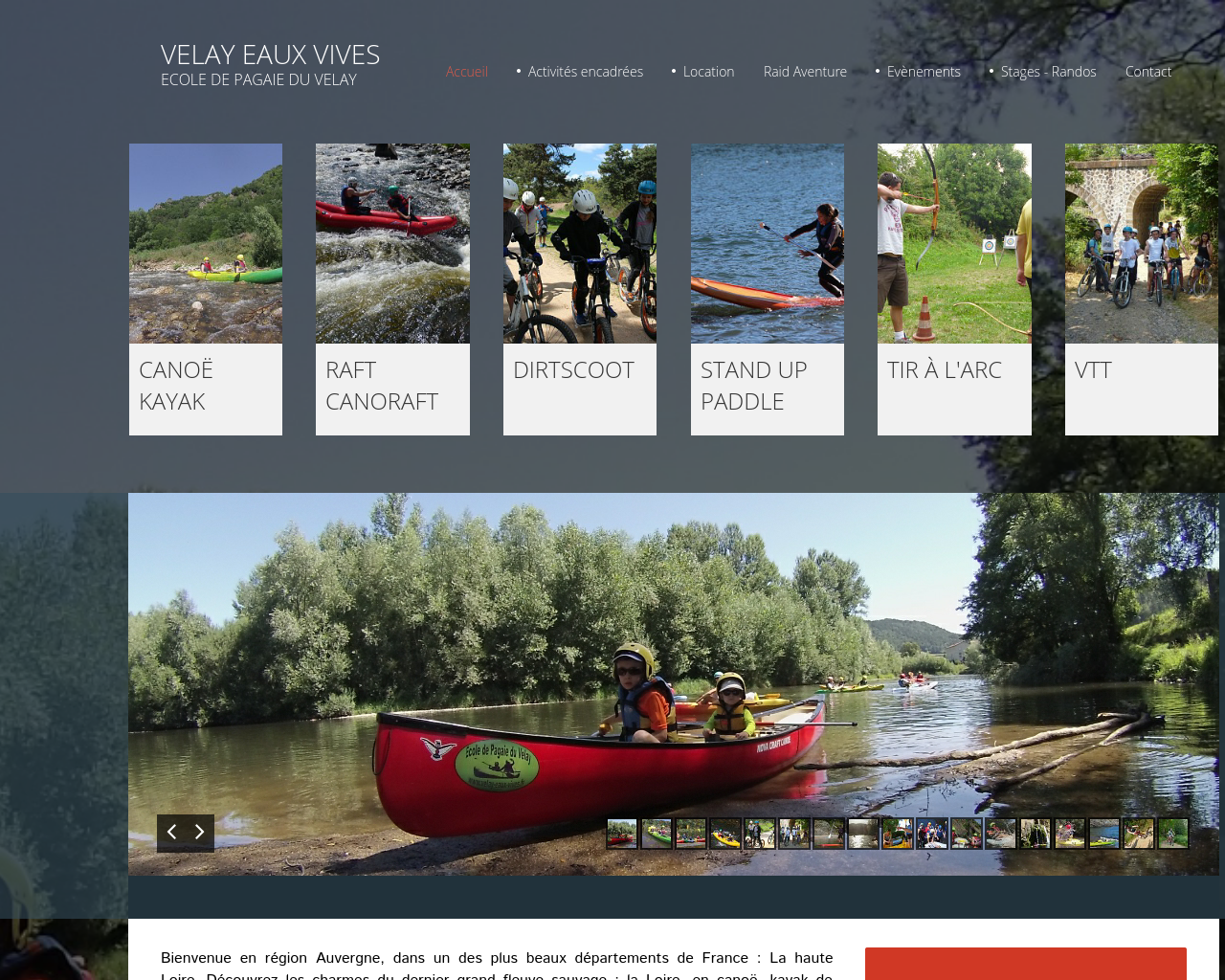 Site de l'image velay-eaux-vives.fr en 1280x1024