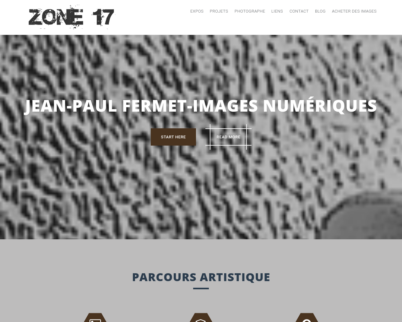Site de l'image zone17.fr en 1280x1024